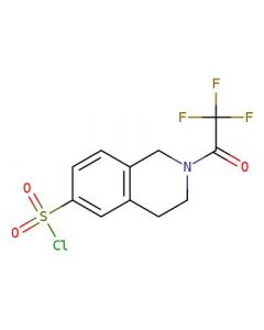 Astatech 2-(2,2,2-TRIFLUOROACETYL)-1,2,3,4-TETRAHYDROISOQUINOLINE-6-SULFONYL CHLORIDE, 95.00% Purity, 0.25G